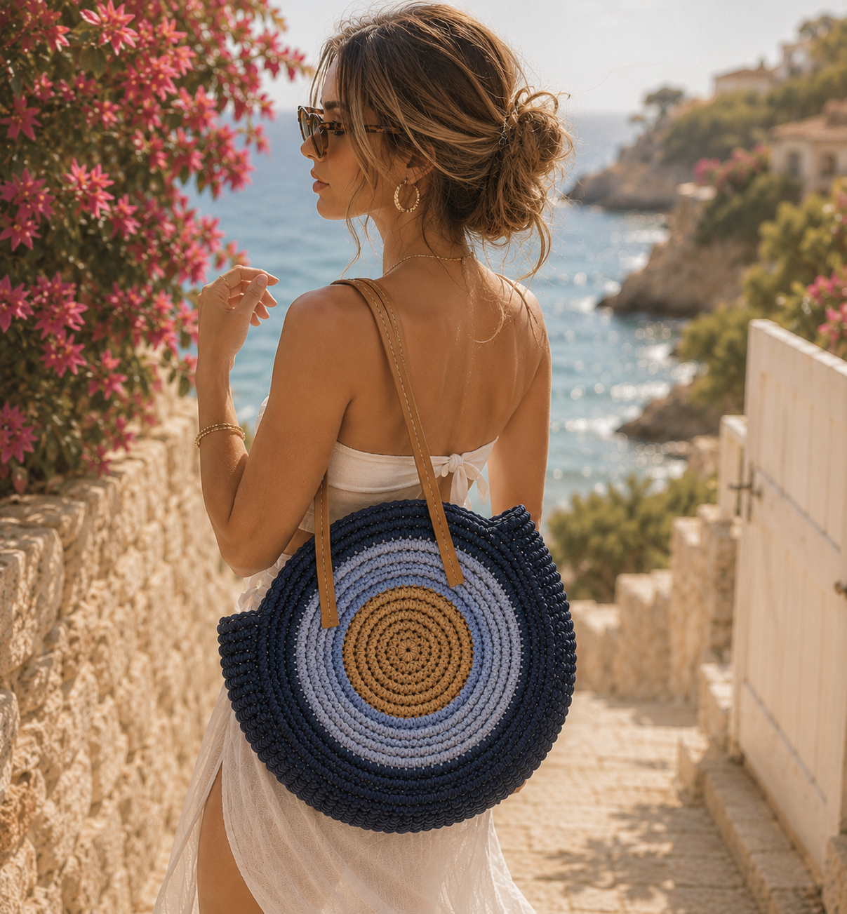 Solara Round Tote
