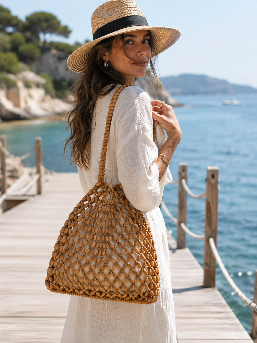 Maréa Beaded Tote