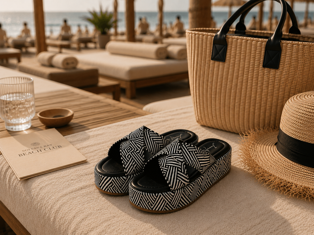 Capri Raffia Sandals