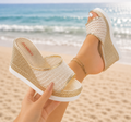 Open Toe Wedge Sandals